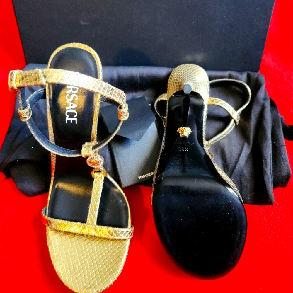 Versace Gold Sandal